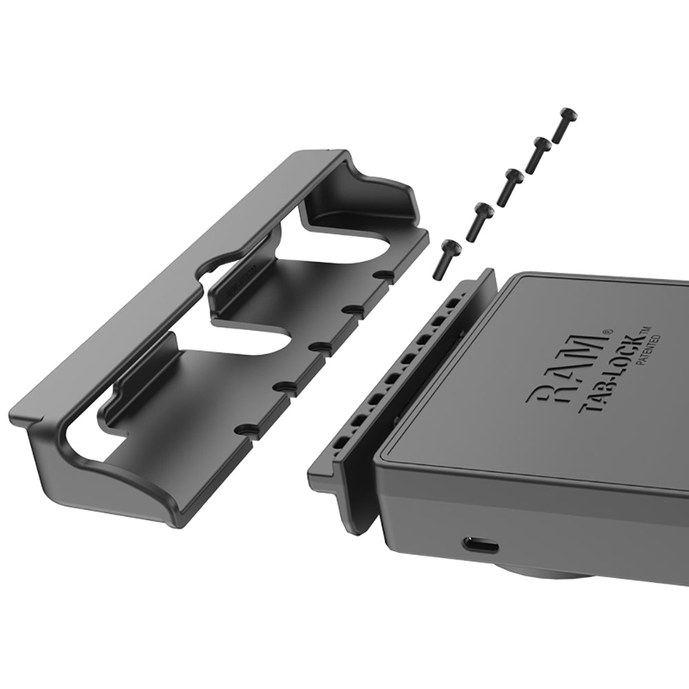 RAM Mount RAM Tab-Lock Holder f/9"-10.5" Tablets w/Heavy Duty Cases [RAM-HOL-TABL20U] - Houseboatparts.com
