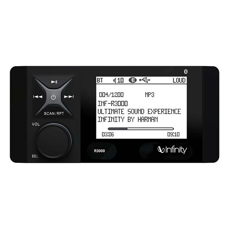 Infinity R3000 Stereo Receiver AM/FM/BT [INFR3000] - Houseboatparts.com