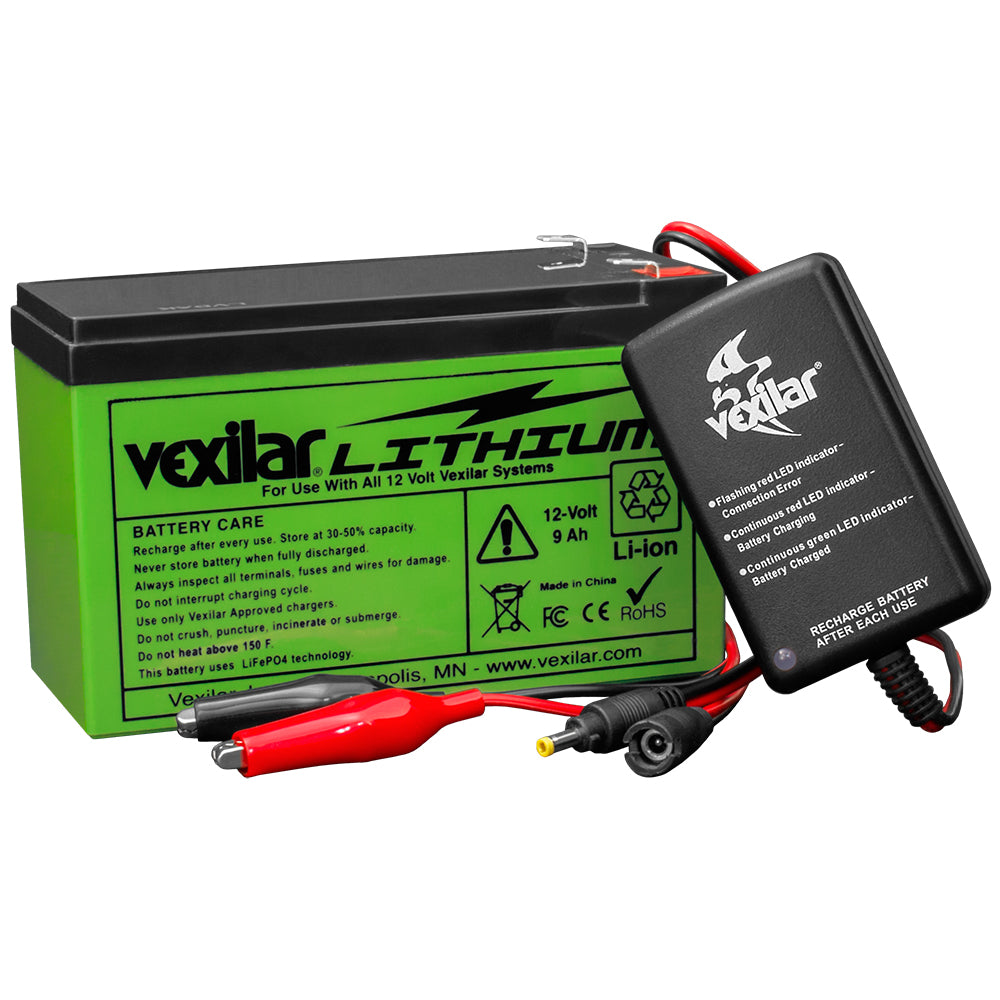 Vexilar 12V Lithium Ion Battery  Charger [V-120L] - Houseboatparts.com