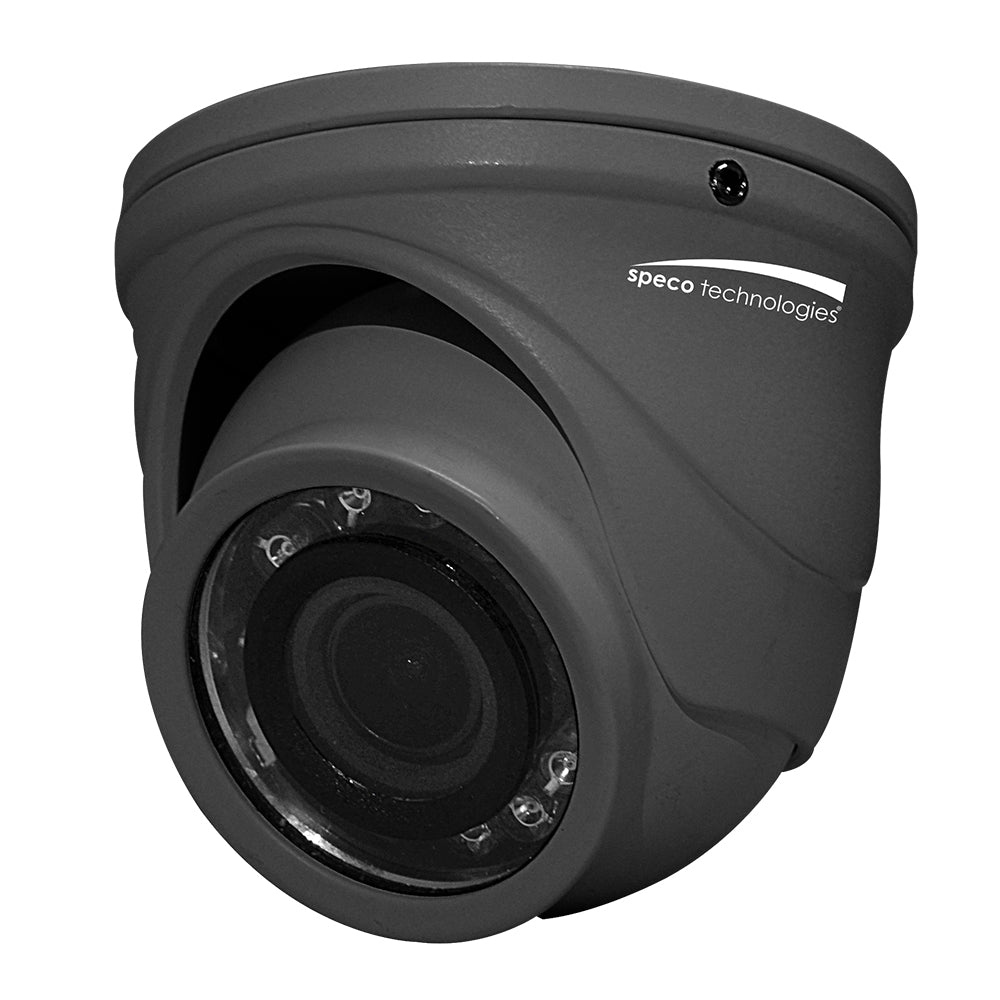 Speco 4MP HD-TVI Mini IR Turret w/2.9mm Lens - Grey [HT471TG] - Houseboatparts.com