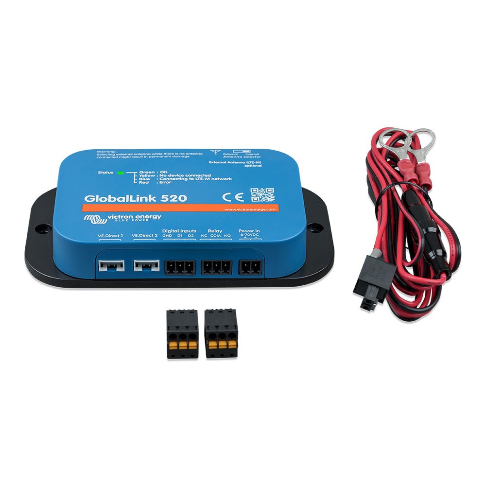 Victron GlobalLink 520 4G LTE - M Remote Monitoring Device w/5 - Year Pre - Paid SIM Card Uses ATT T - Mobile [ASS030543020] - Houseboatparts.com