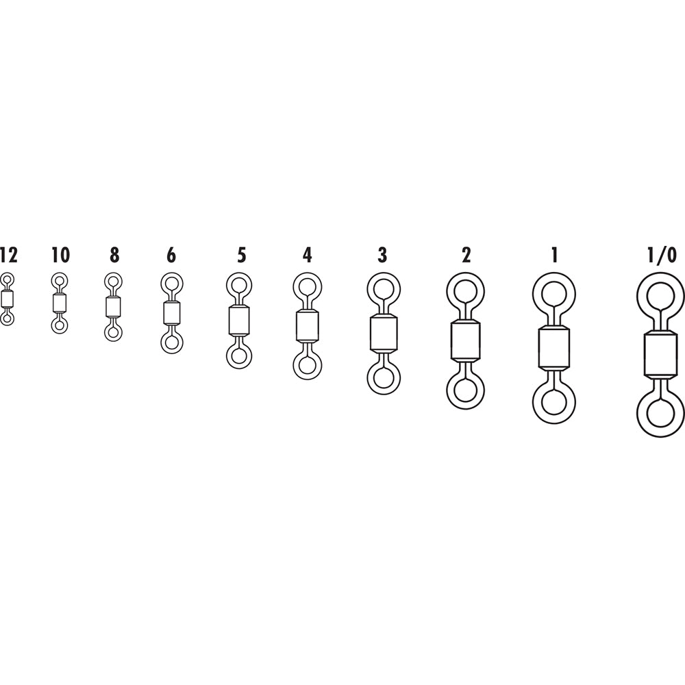 VMC SSRS Stainless Steel Rolling Swivel #2VP - 310lb Test *50-Pack [SSRS#2VP] - Houseboatparts.com