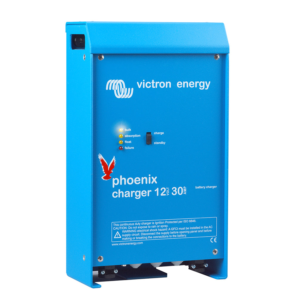 Victron Phoenix Charger - 12V - 30A (2+1) - 120-240VAC [PCH012030001] - Houseboatparts.com