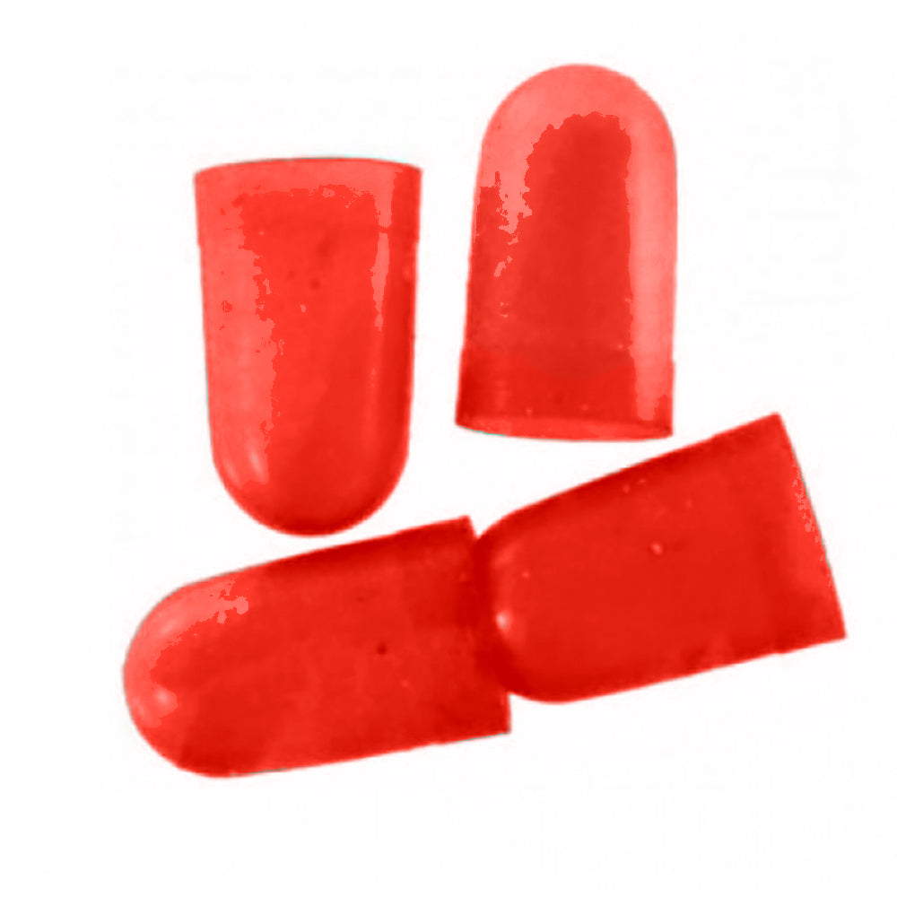 VDO Light Diffuser f/Type D Peanut Bulb - Red - 4 Pack [600-859] - Houseboatparts.com