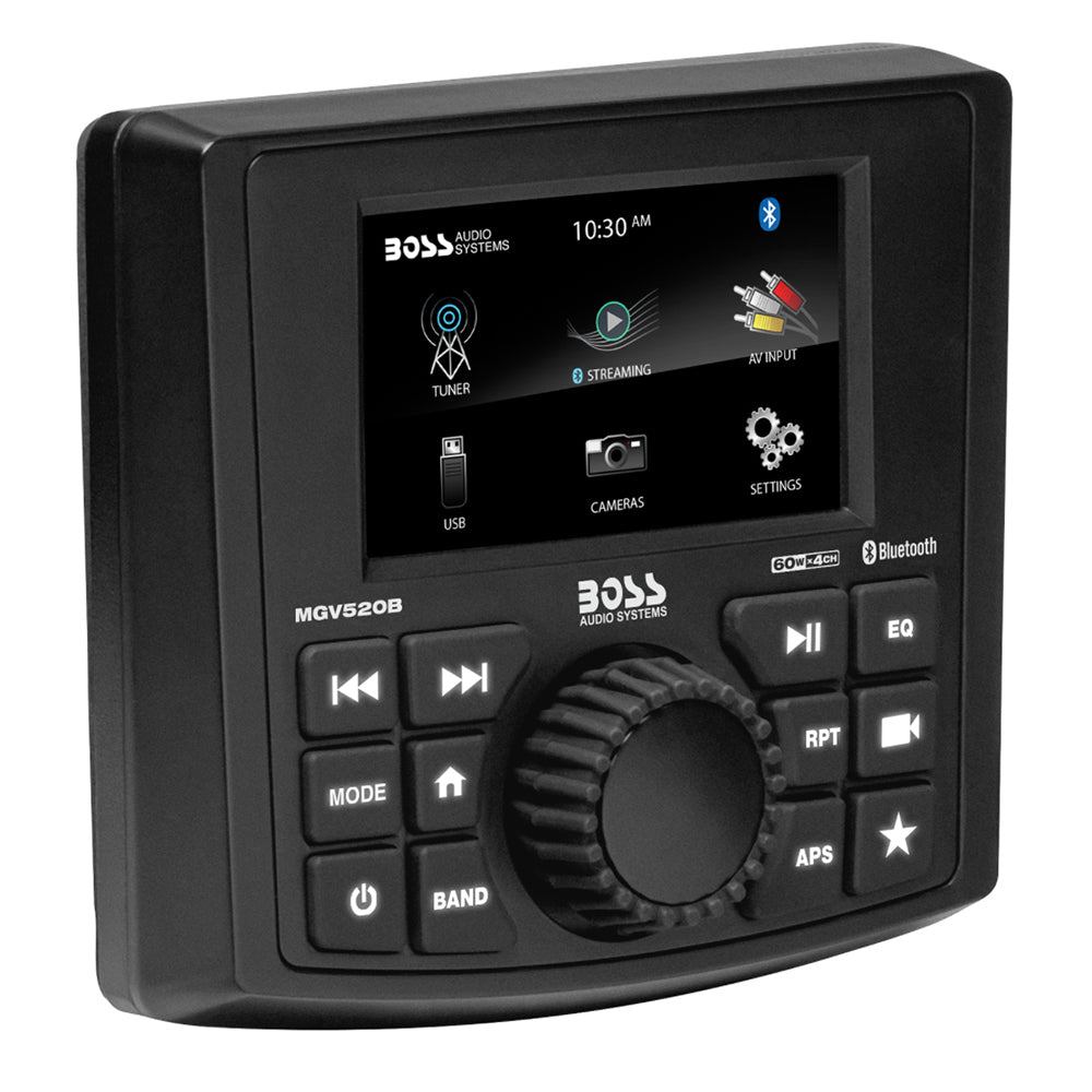 Boss Audio MGV520B Marine Stereo w/AM/FM/BT/USB/Rear Camera [MGV520B] - Houseboatparts.com