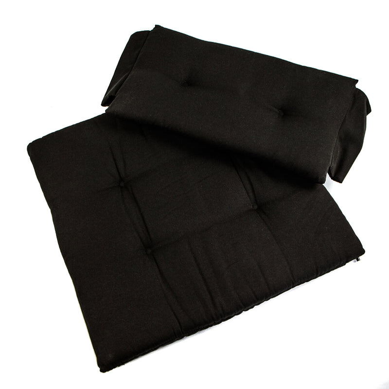 Whitecap Directors Chair II Replacement Seat Cushion Set - Black [87241] - Houseboatparts.com
