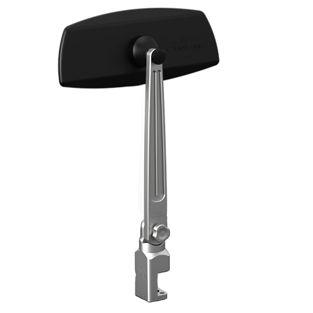 PTM Edge Pontoon Mirror/Bracket Kit w/VR-100 Pro  PCX-200 (Silver) [P13157-200TEBCL] - Houseboatparts.com