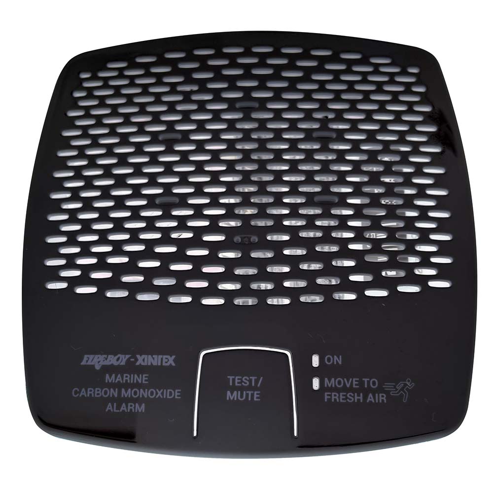 Xintex CMD6-MD-BR CO Alarm 12/24V DC - Black [CMD6-MD-BR] - Houseboatparts.com