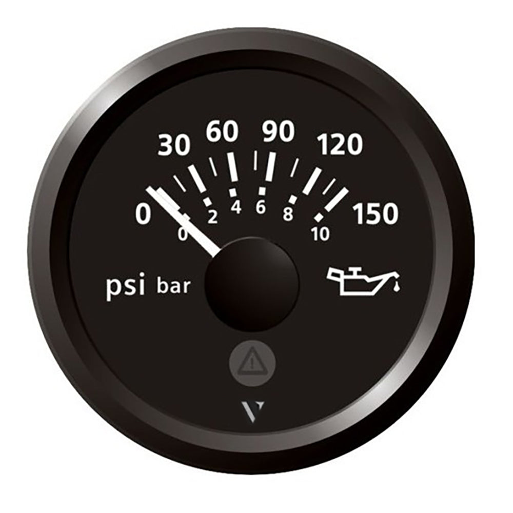 Veratron 52mm (2-1/16") Viewline Engine Oil Pressure 150 PSI - Black Dial  Bezel [A2C59514117] - Houseboatparts.com