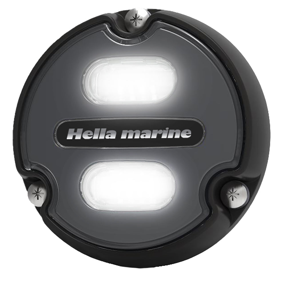 Hella Marine Apelo A1 Blue White Underwater Light - 1800 Lumens - Black Housing - Charcoal Lens [016145-001] - Houseboatparts.com