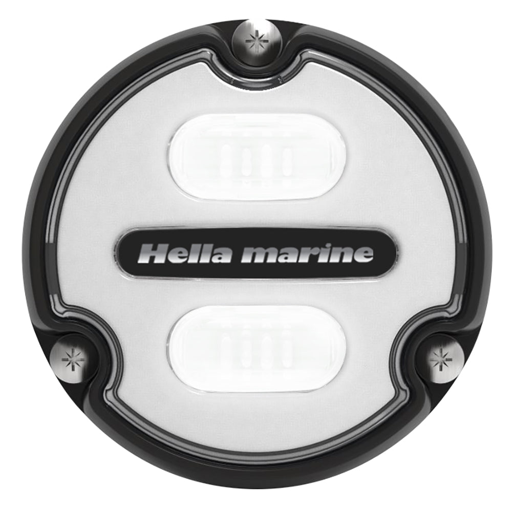 Hella Marine Apelo A1 Blue White Underwater Light - 1800 Lumens - Black Housing - White Lens [016145-011] - Houseboatparts.com