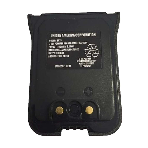 Uniden Battery Pack f/MHS75 [BBTH0927001] - Houseboatparts.com