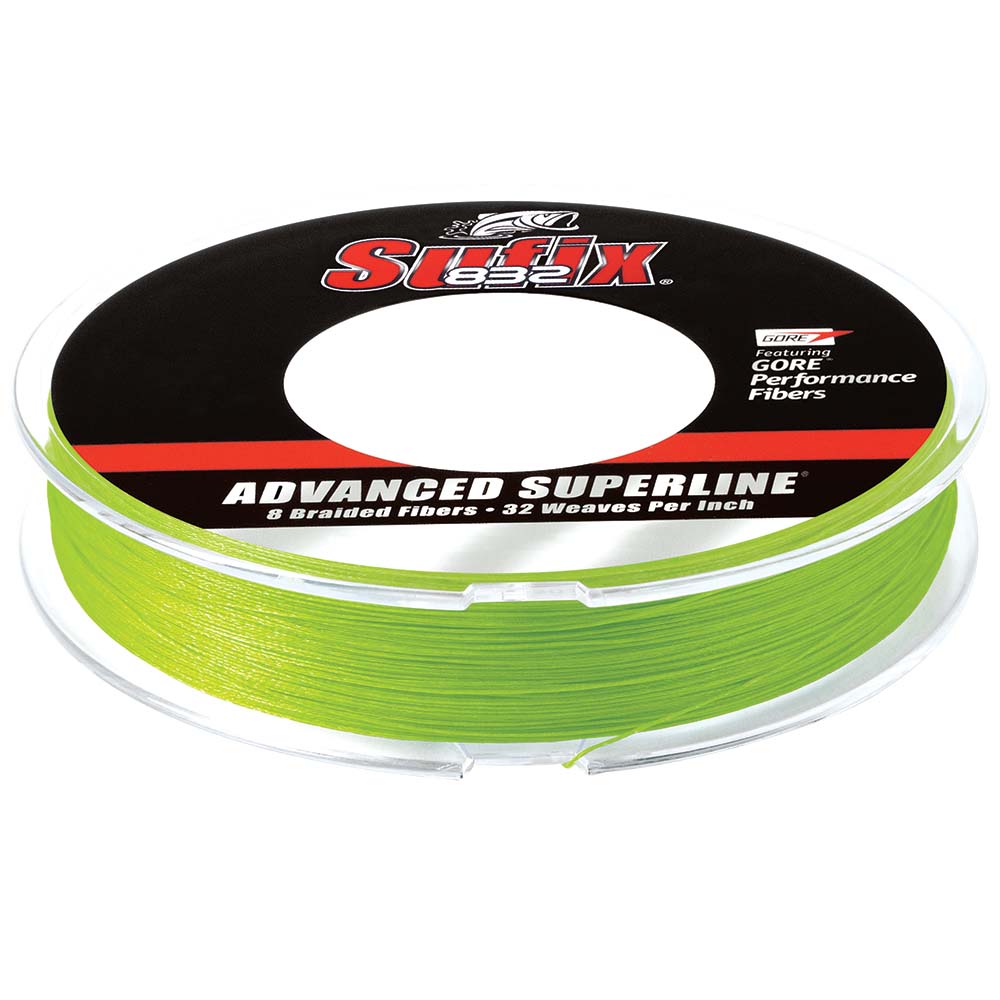 Sufix 832 Advanced Superline Braid - 10lb - Neon Green - 150 yds [660-010L] - Houseboatparts.com