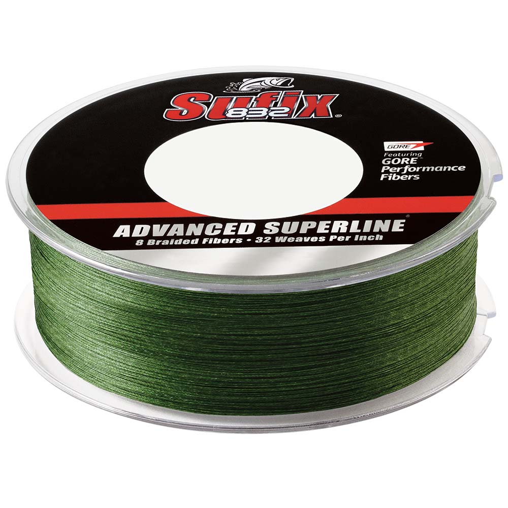 Sufix 832 Advanced Superline Braid - 15lb - Low-Vis Green - 600 yds [660-215G] - Houseboatparts.com