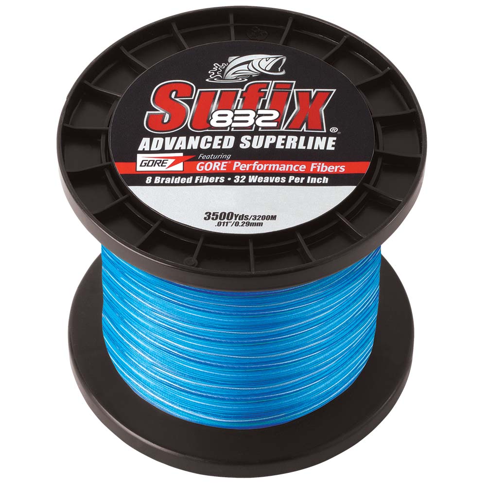 Sufix 832 Advanced Superline Braid - 15lb - Coastal Camo - 3500 yds [660-415CC] - Houseboatparts.com