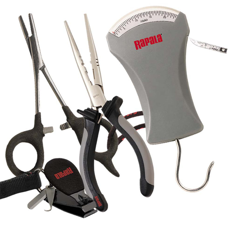 Rapala Combo Pack - Pliers, Forceps, Scale  Clipper [RTC-6PFSC] - Houseboatparts.com