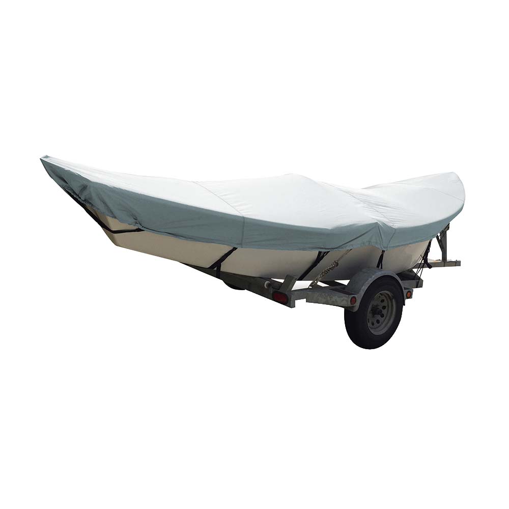 Carver Poly-Flex II Styled-to-Fit Boat Cover f/16 Drift Boats - Grey [74300F-10] - Houseboatparts.com