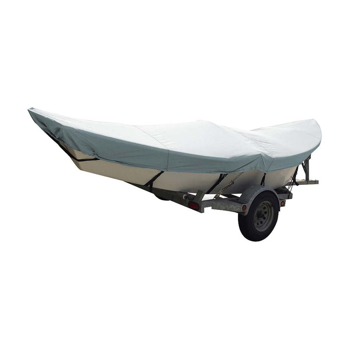 Carver Poly-Flex II Styled-to-Fit Boat Cover f/16 Drift Boats - Grey [74300F-10] - Houseboatparts.com