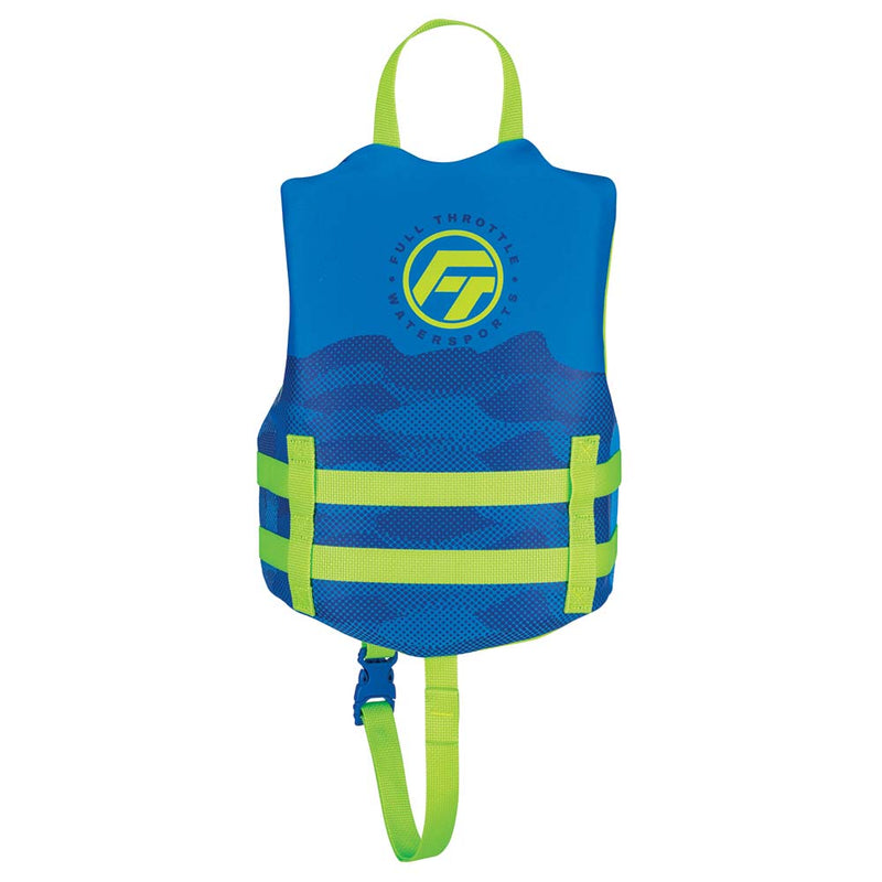 Full Throttle Child Rapid-Dry Life Jacket -Blue [142100-500-001-22] - Houseboatparts.com