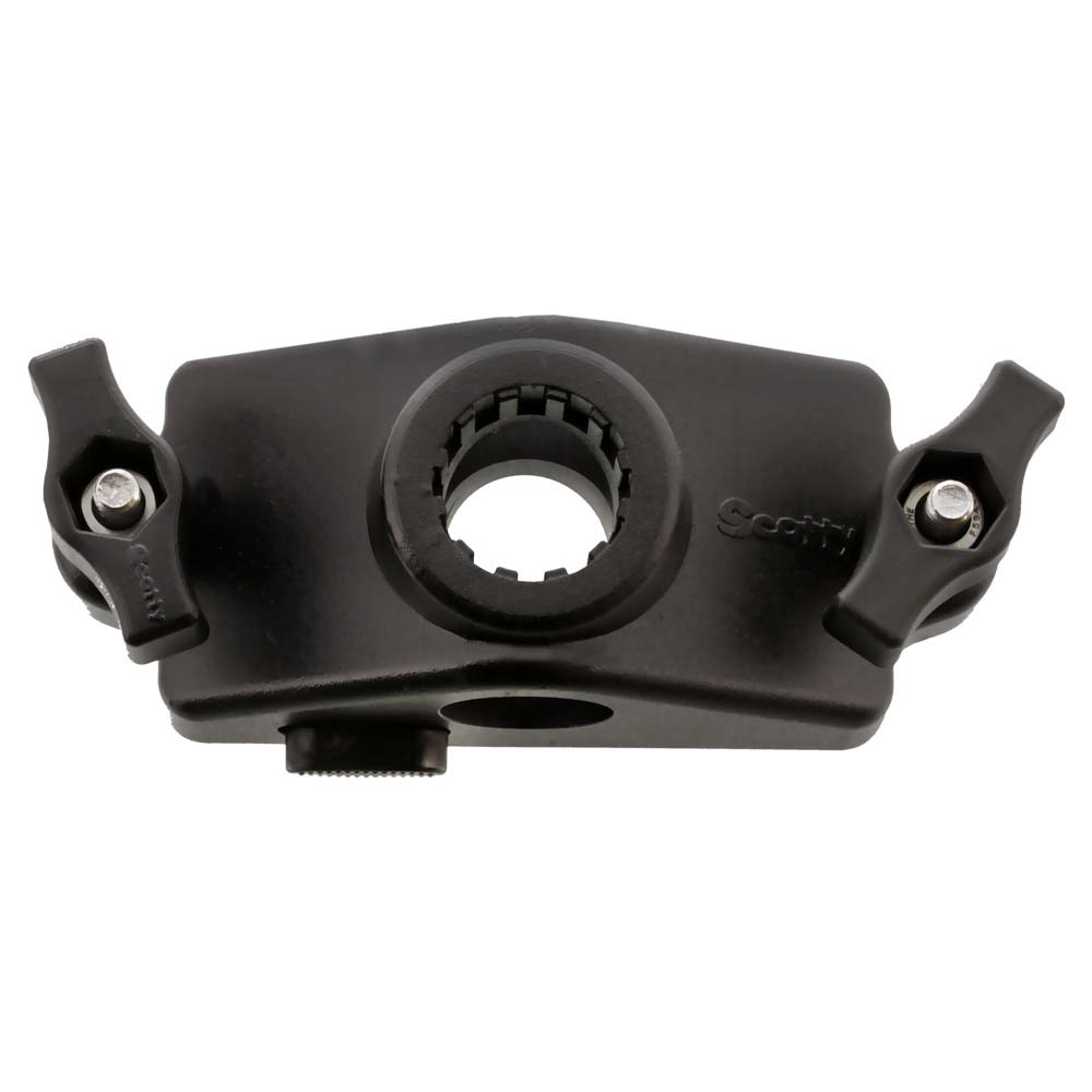 Scotty 0343 Locking Gunnel Track Mount [0343-BK] - Houseboatparts.com