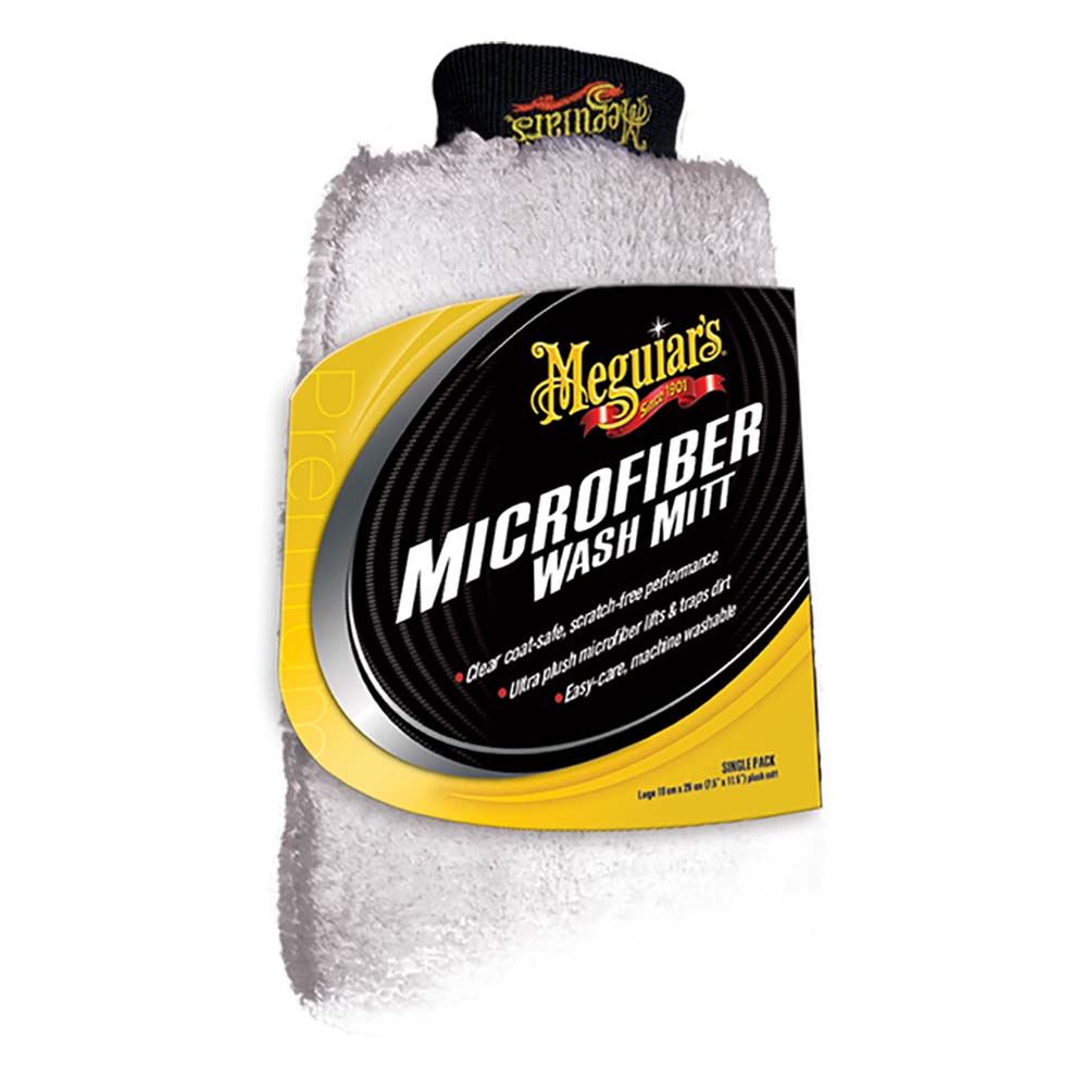 Meguiars Microfiber Wash Mitt [X3002] - Houseboatparts.com