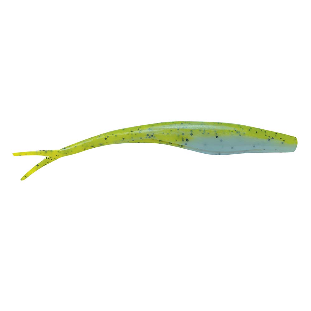 Berkley Gulp! Saltwater Jerk Shad - 5" - Chartreuse Pepper Neon [1121793] - Houseboatparts.com