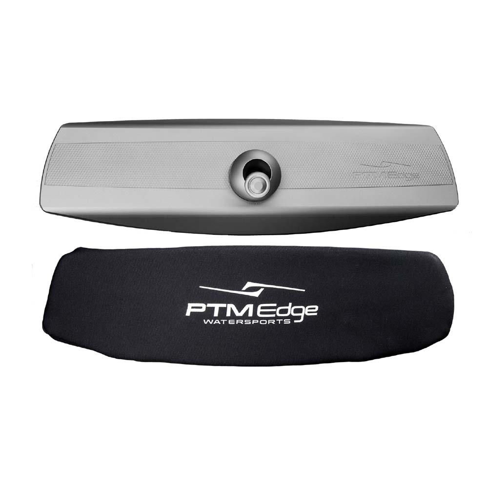 PTM Edge VR-140 Elite Mirror Cover Combo - Titanium Grey [P12848-100GR-MS] - Houseboatparts.com