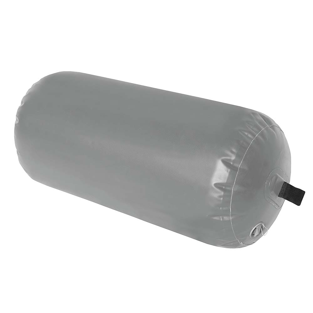 Taylor Made Super Duty Inflatable Yacht Fender - 18" x 42" - Grey [SD1842G] - Houseboatparts.com