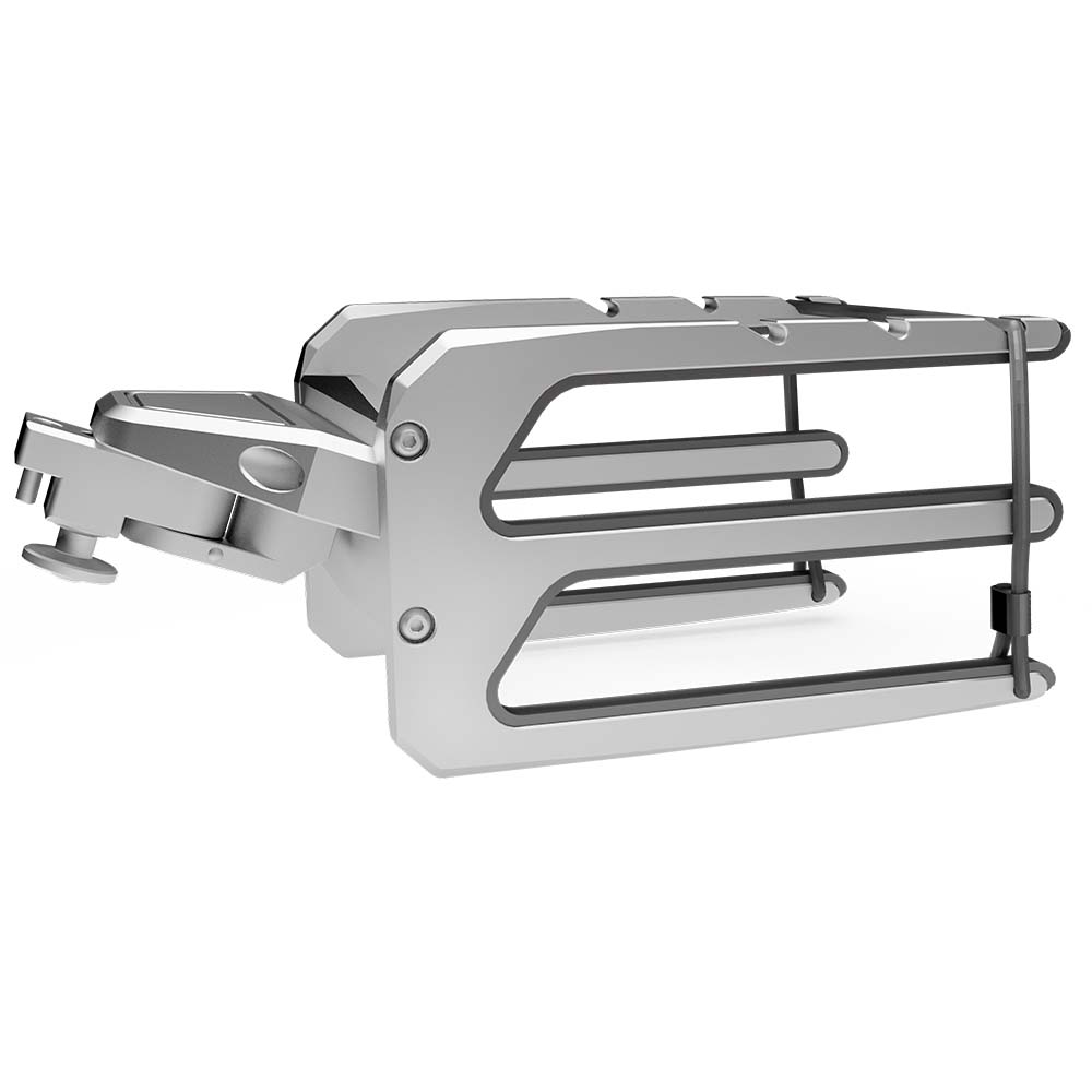 PTM Edge Swivel Bungee Board Rack - Silver [P13276-1000TEBCL] - Houseboatparts.com