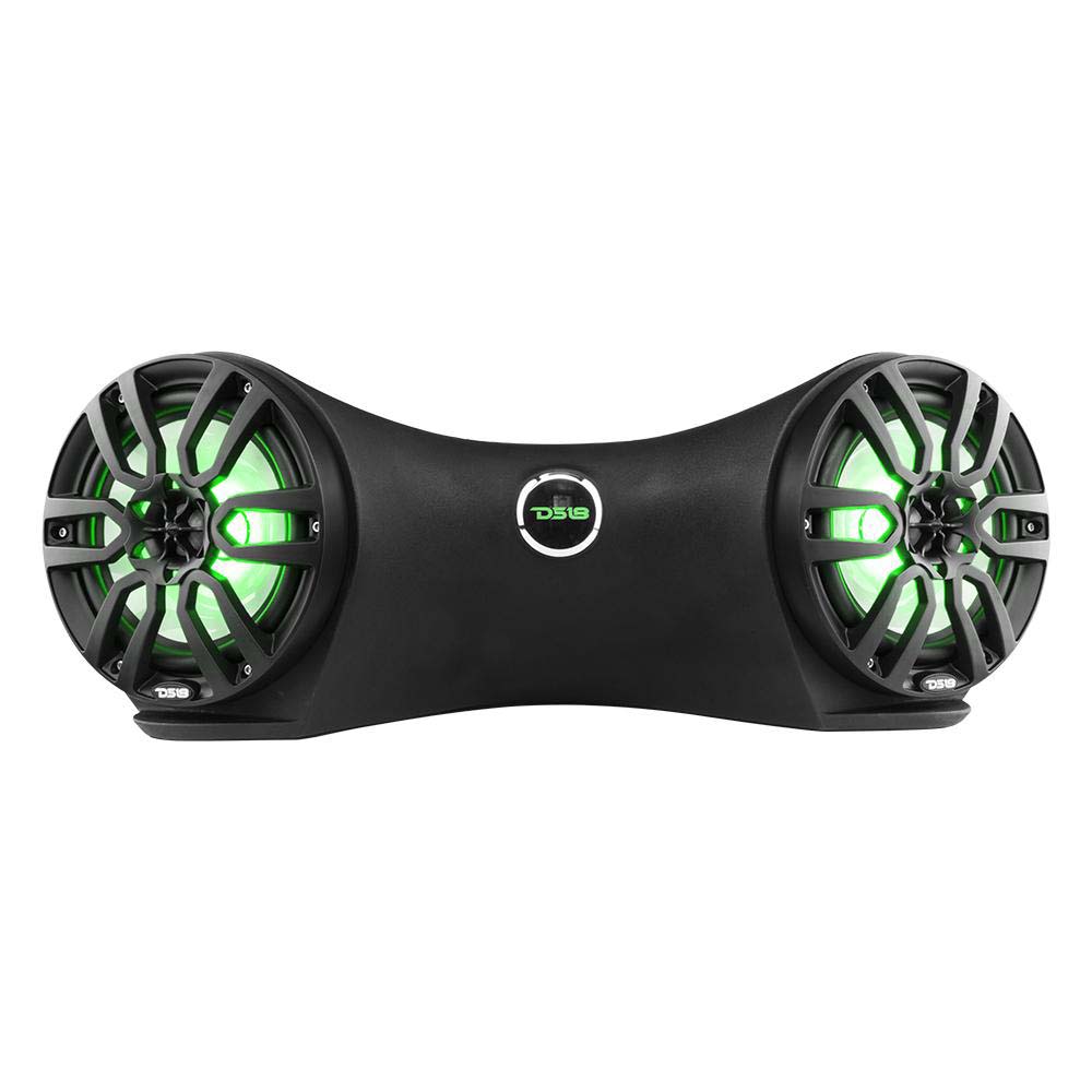 DS18 HYDRO 8" NXL-8BK Jetski Rear Sound Bar w/RGB LED Light [JSD8/BK] - Houseboatparts.com