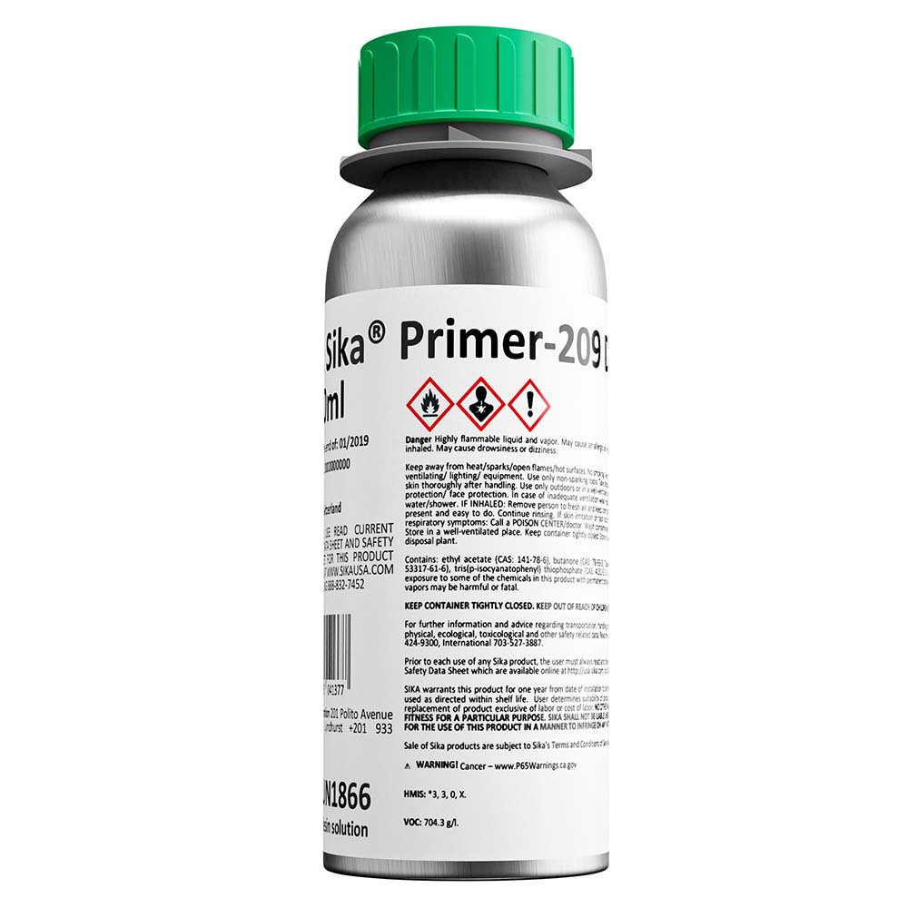 Sika Primer-209 D Black 250ml Bottle [451588] - Houseboatparts.com