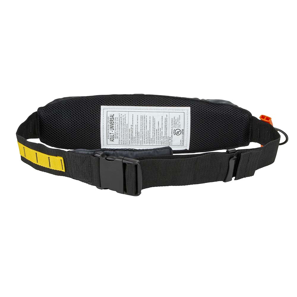 Mustang Fluid 2.0 Manual Inflatable Belt Pack - Black/Grey [MD4016-806-0-253] - Houseboatparts.com