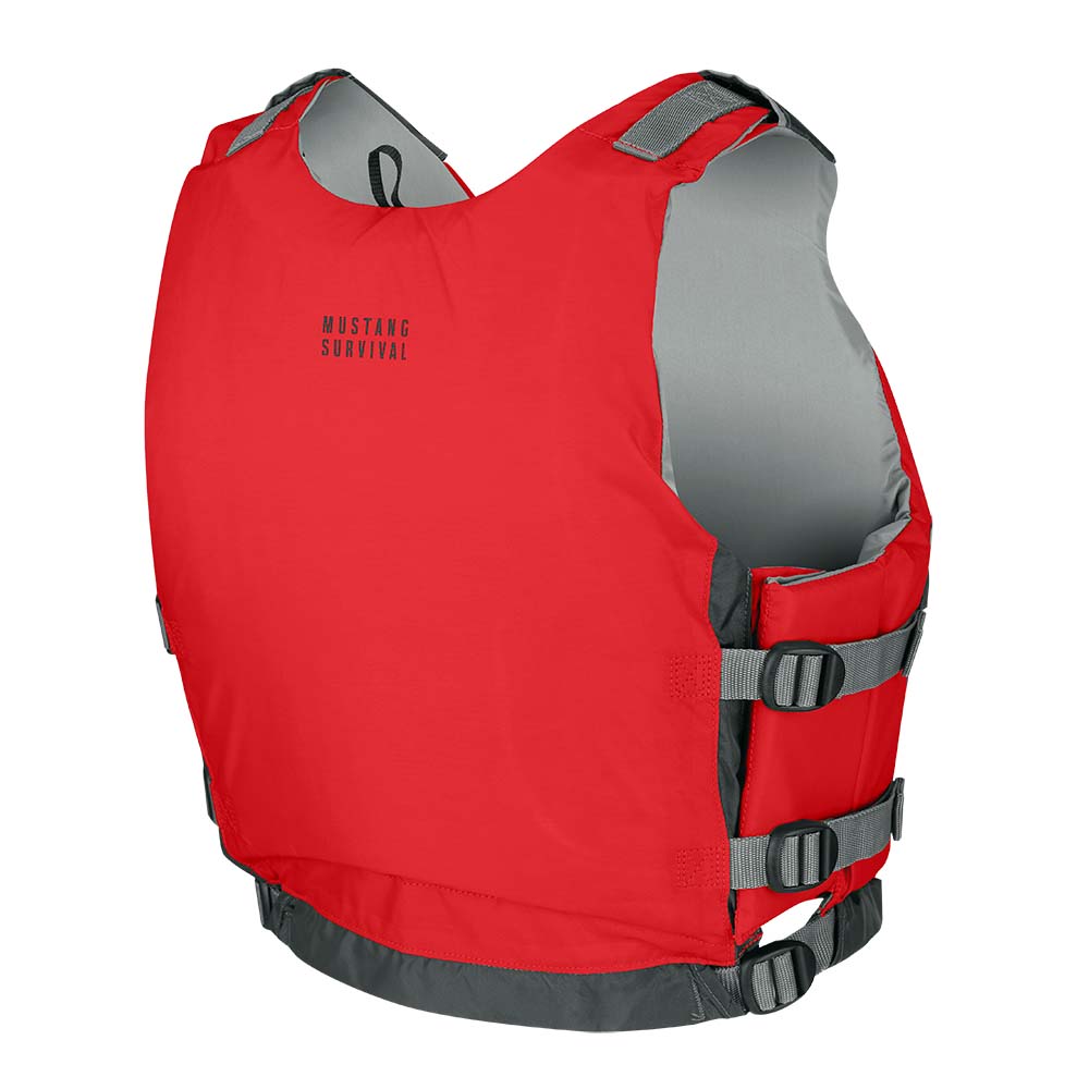 Mustang Reflex Foam Vest - Red/Grey - XL/XXL [MV7020-861-XL/XXL-216] - Houseboatparts.com