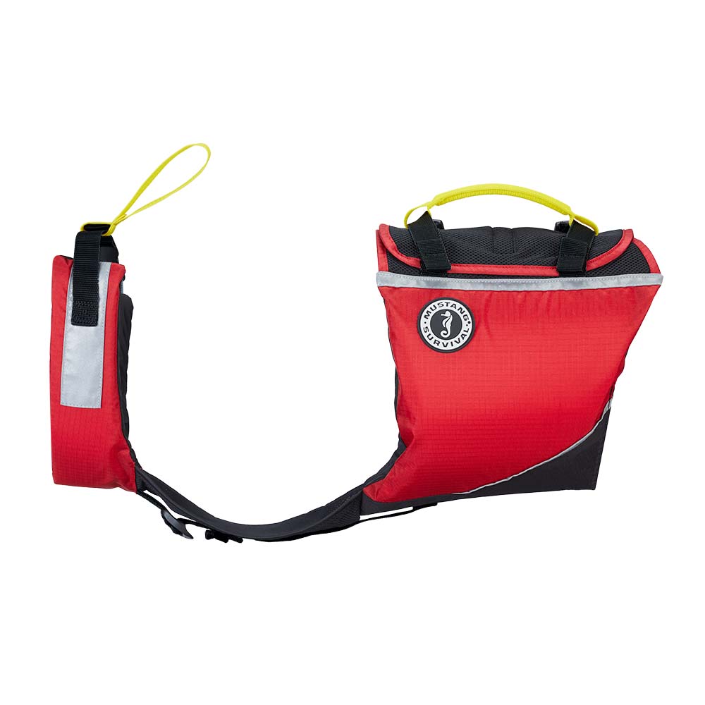 Mustang Underdog Foam Flotation Dog Jacket - Red/Black - Medium [MV5020-123-M-216] - Houseboatparts.com