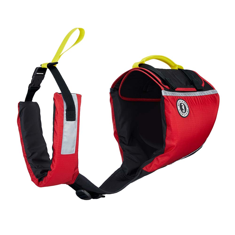 Mustang Underdog Foam Flotation Dog Jacket - Red/Black - Medium [MV5020-123-M-216] - Houseboatparts.com