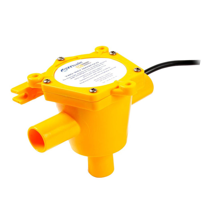 Whale 2 - Way Waste Manifold 6 Cable 3/4" Ports [WM1982B] - Houseboatparts.com