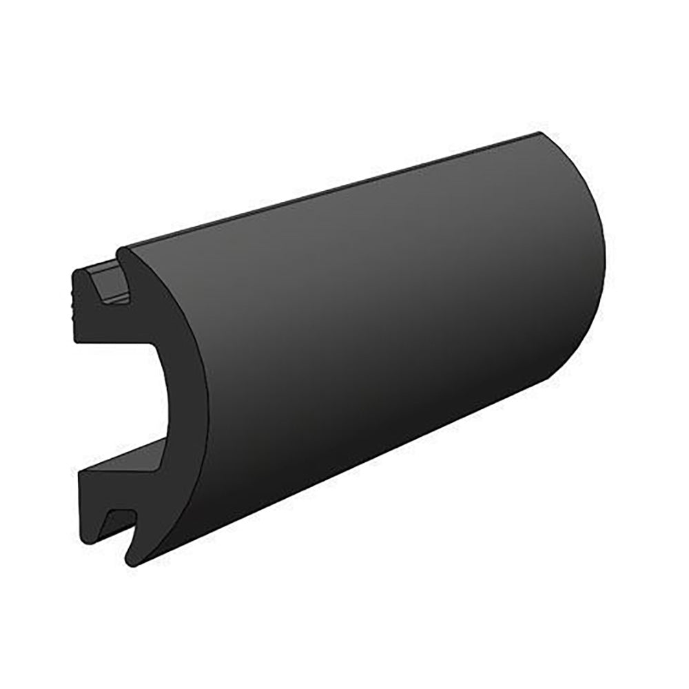 TACO 70 Flexible Black Rub Rail Insert 1-3/16" x 1/2" [V12-4144BKA70-1] - Houseboatparts.com