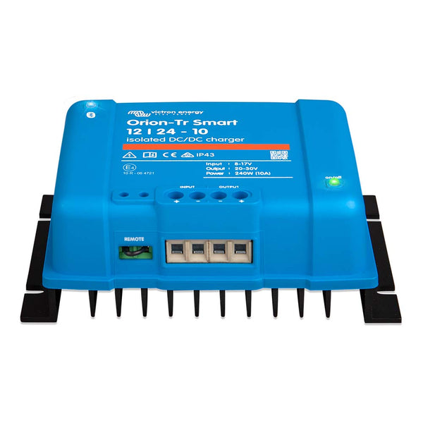 Victron Orion-Tr Smart 12/24 10 AMP (240W) Isolated DC-DC Charger or Power Supply [ORI122424120] - Houseboatparts.com