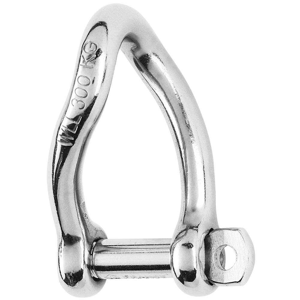 Wichard Self-Locking Twisted Shackle - Diameter 5mm - 3/16" [01222] - Houseboatparts.com