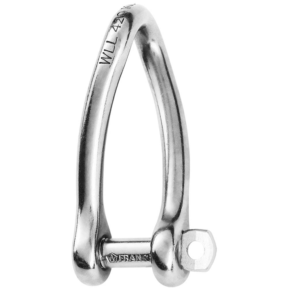 Wichard Captive Pin Twisted Shackle - Diameter 5mm - 3/16" [01422] - Houseboatparts.com