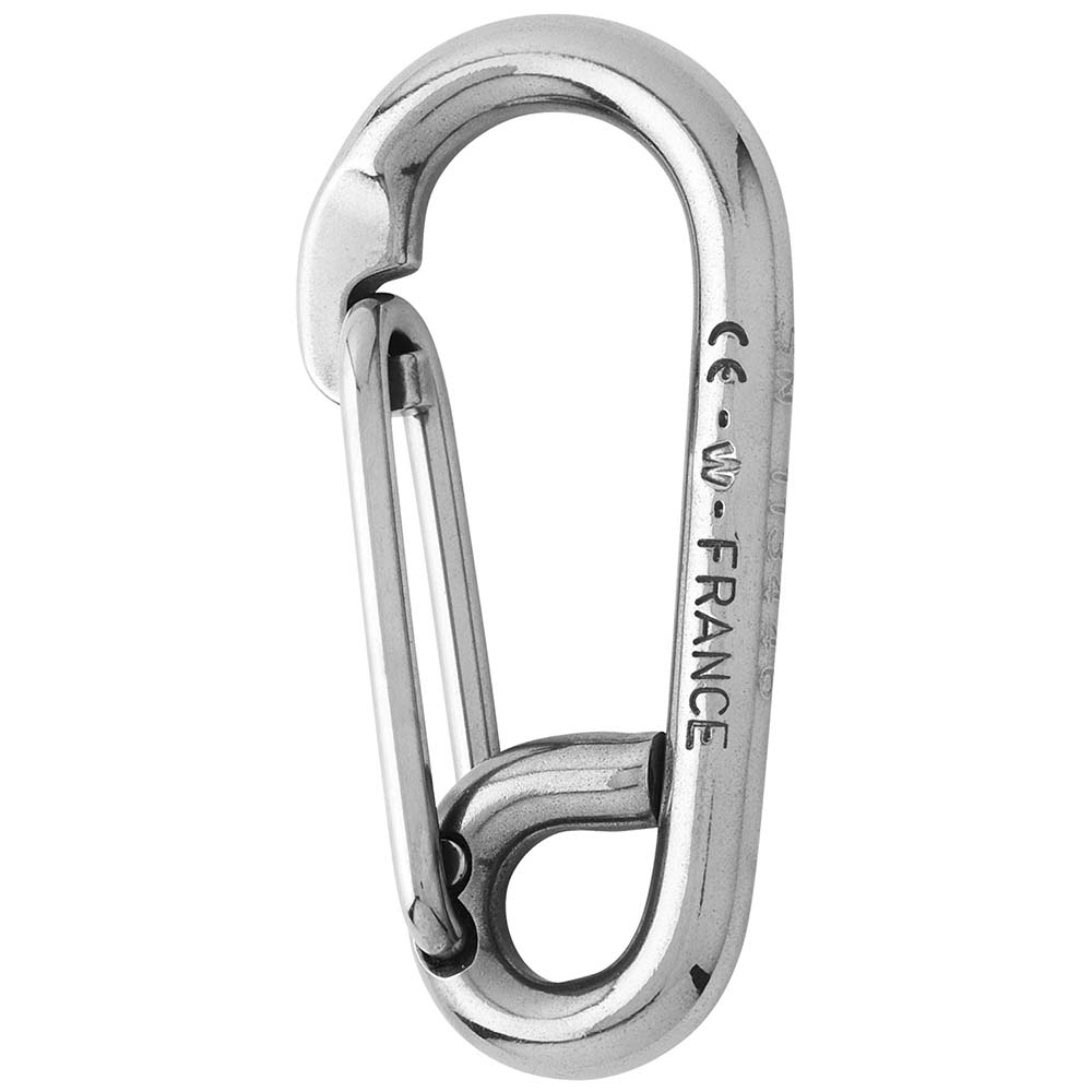 Wichard Symmetric Carbine Hook - Length 60mm - 1/4" [02313] - Houseboatparts.com