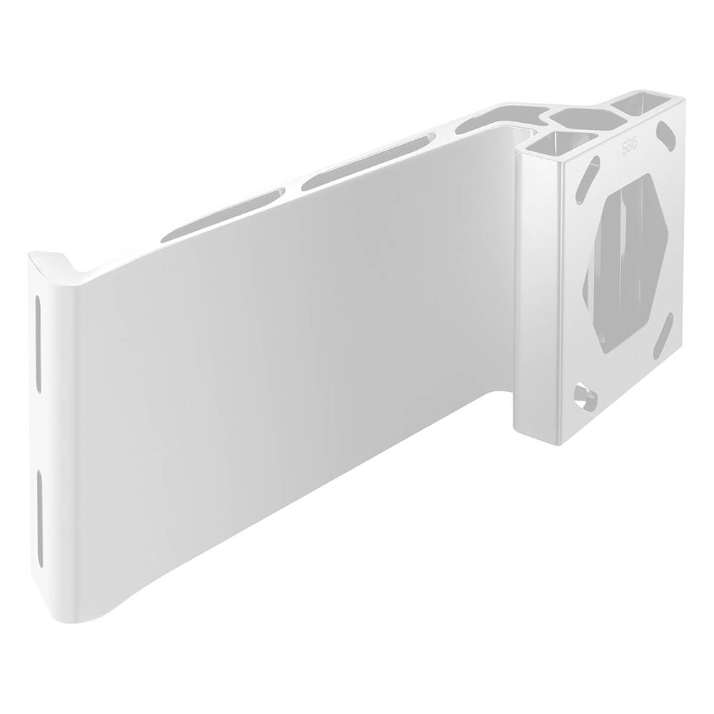 Minn Kota Raptor Jack Plate Adapter Bracket - 8" S86 White [1810386] - Houseboatparts.com