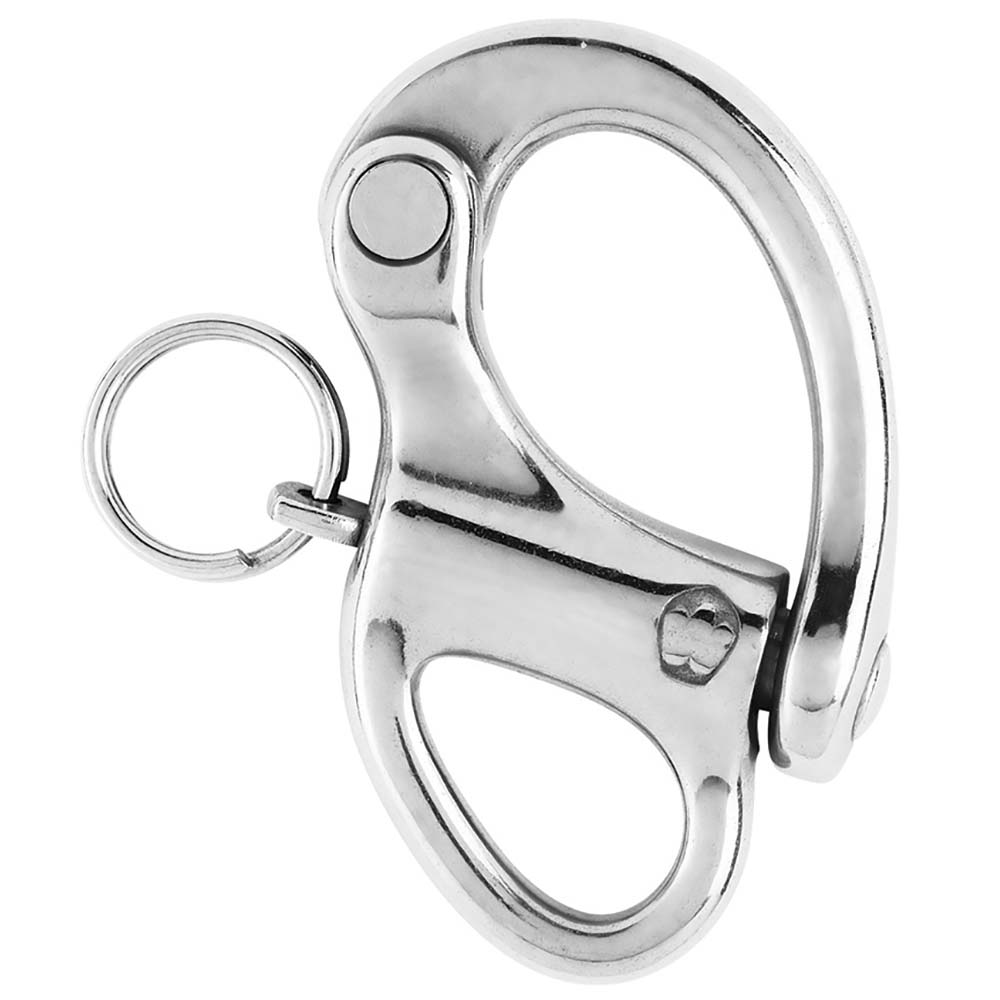 Wichard 1-3/8" Snap Shackle w/Fixed Eye - 35mm [02470] - Houseboatparts.com