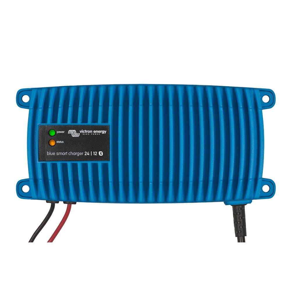 Victron Blue Smart IP67 Charger Waterproof - 24/12 (1), 120V NEMA 5 - 15 UL Approved [BPC241247106] - Houseboatparts.com