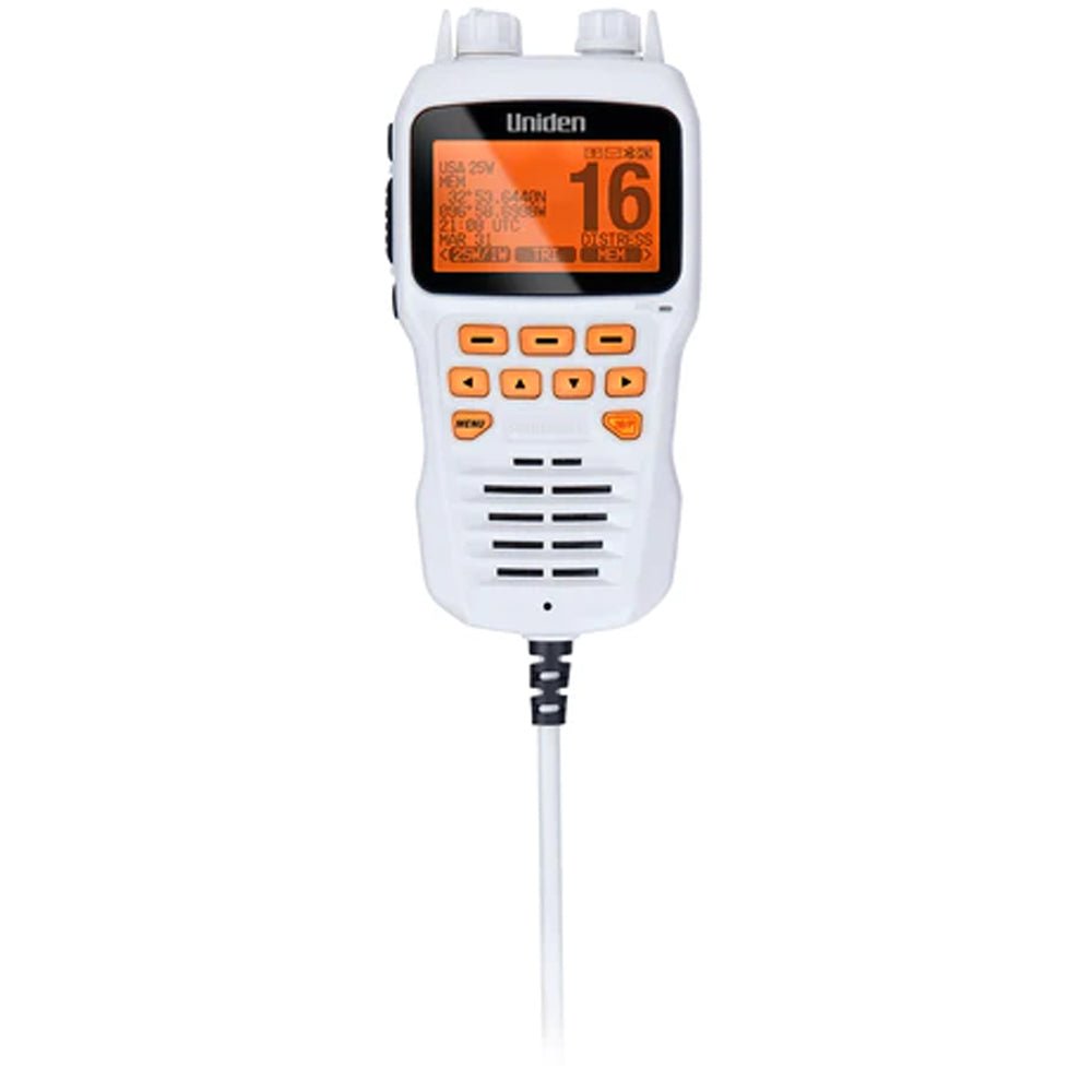 Uniden Remote Mic f/UM725 VHF Radios - White [UMRMIC] - Houseboatparts.com