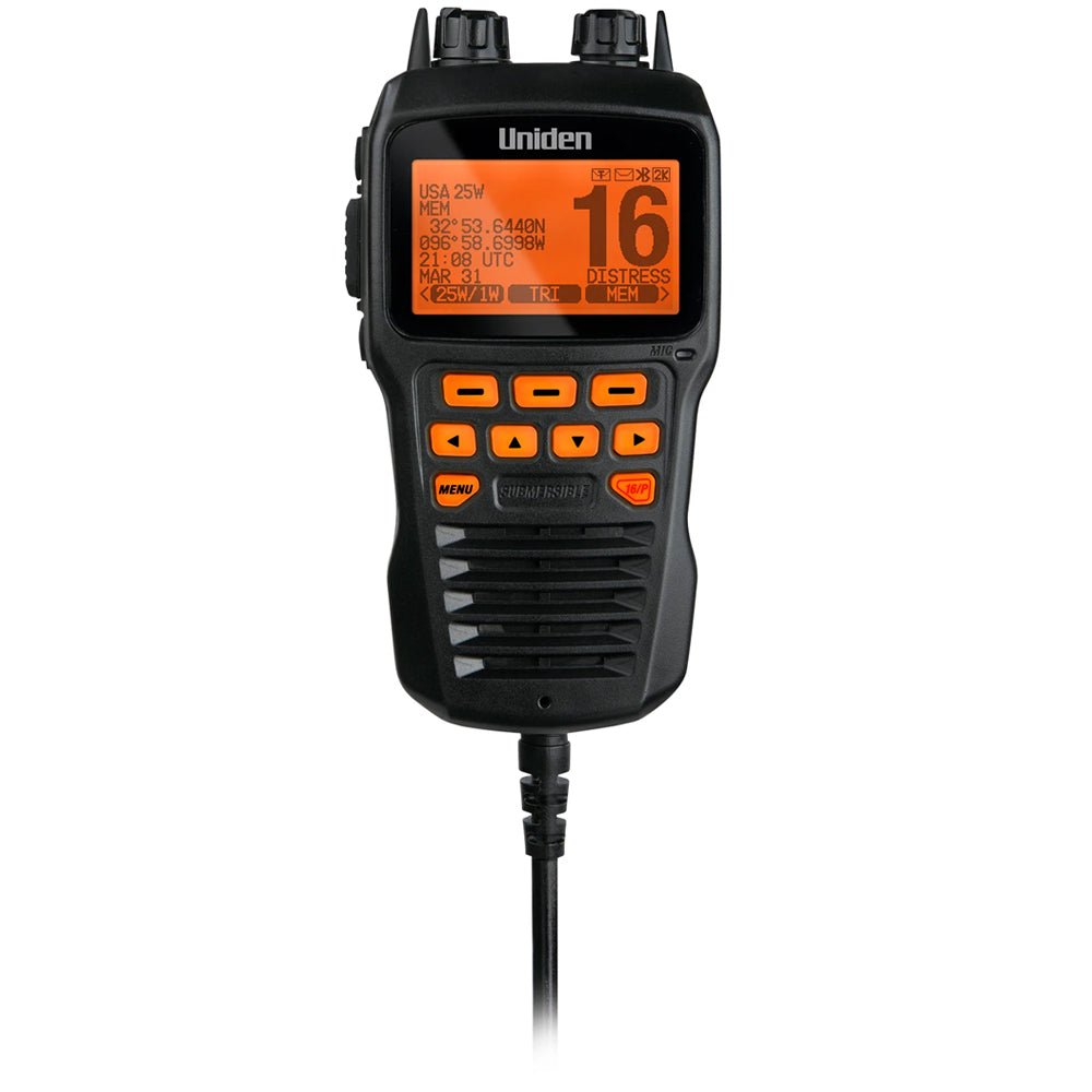 Uniden Remote Mic f/UM725 VHF Radios - Black [UMRMICBK] - Houseboatparts.com