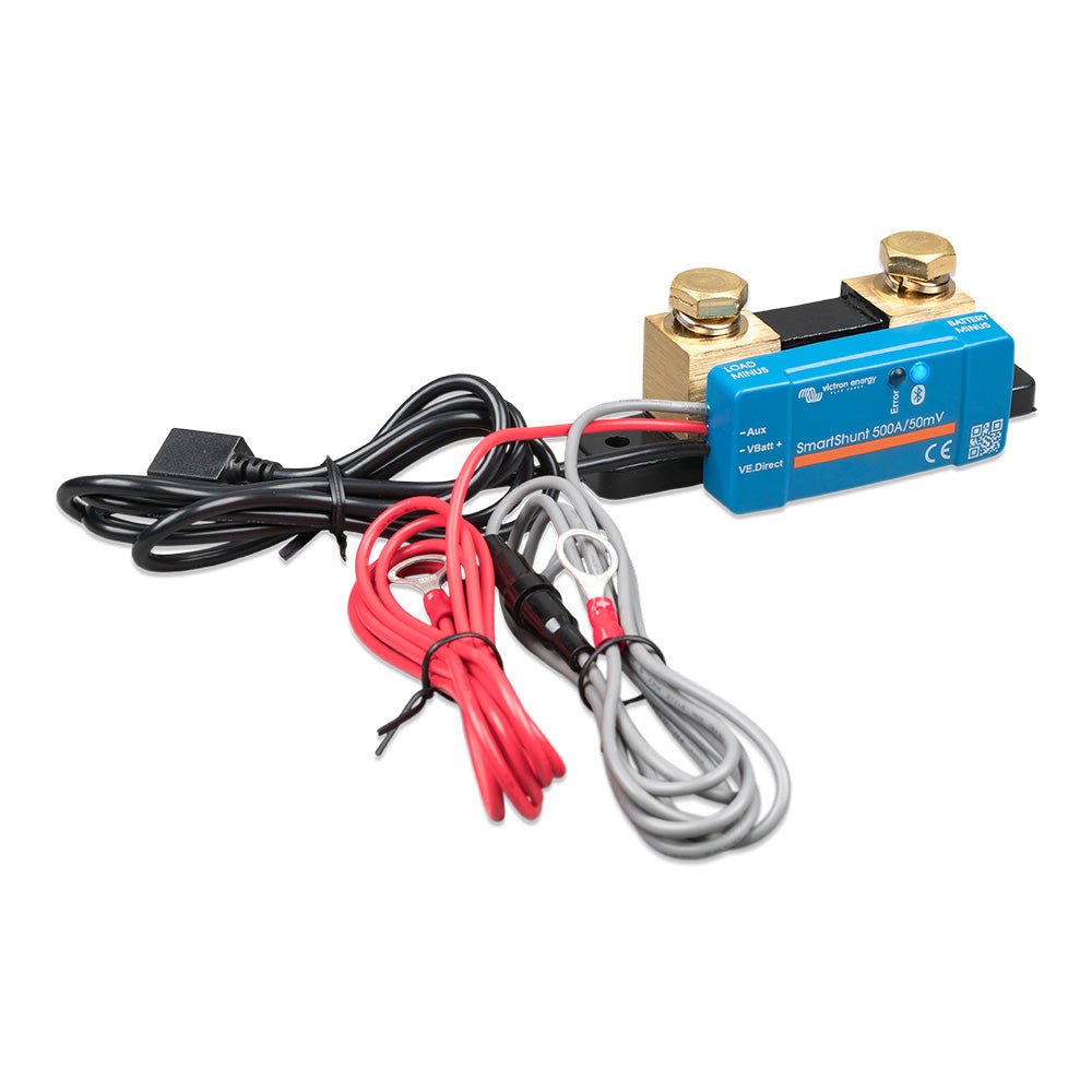 Victron SmartShunt 500A/50MV IP65 Bluetooth Battery Monitor [SHU065150050] - Houseboatparts.com