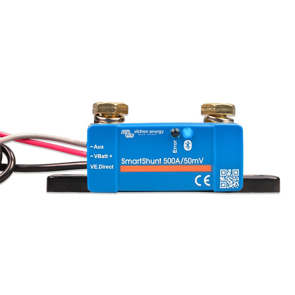 Victron SmartShunt 500A/50MV IP65 Bluetooth Battery Monitor [SHU065150050] - Houseboatparts.com