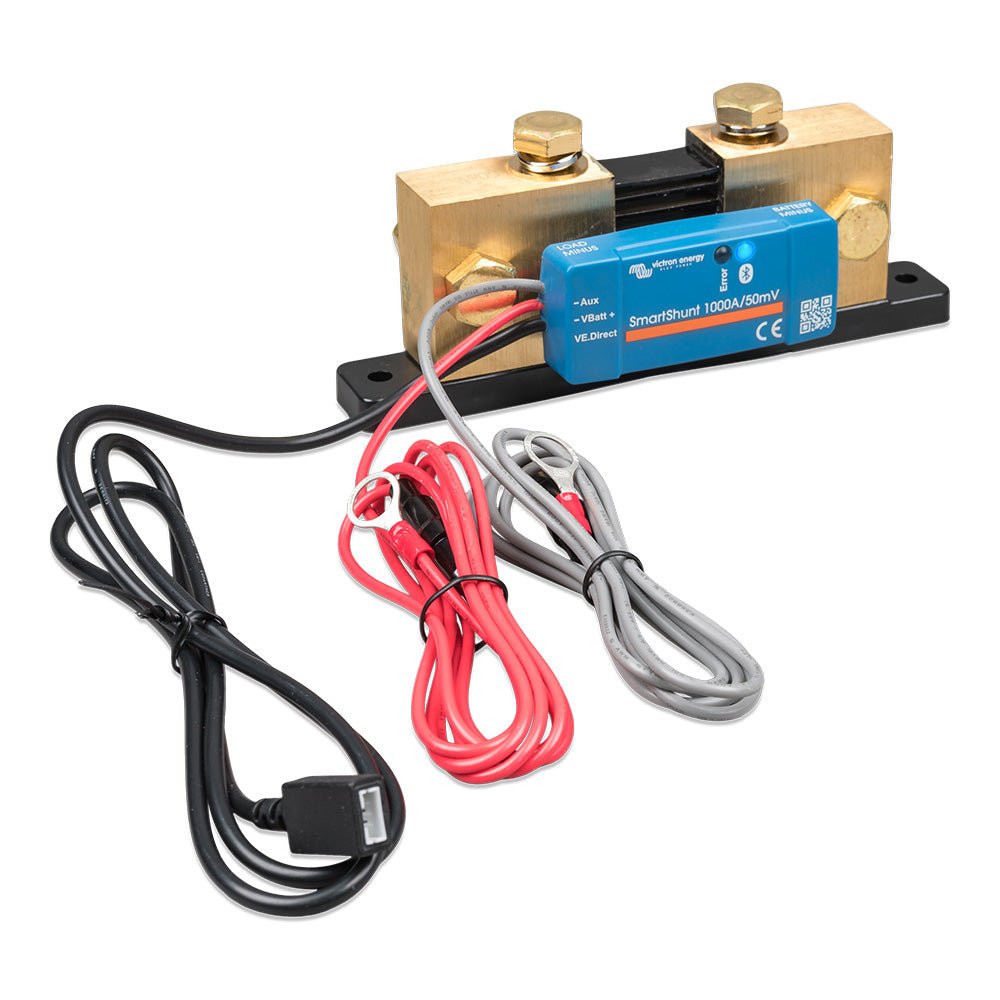 Victron SmartShunt 1000A/50MV IP65 Bluetooth Battery Monitor [SHU065210050] - Houseboatparts.com