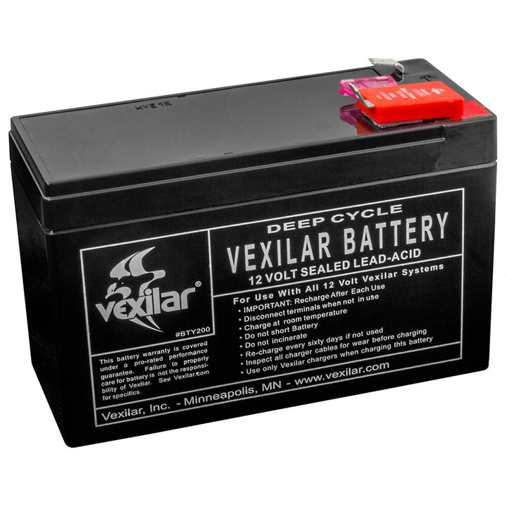 Vexilar 12V/9 AMP Lead - Acid Battery [V - 100] - Houseboatparts.com